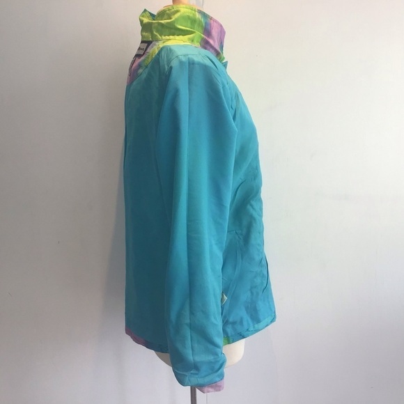 Indigo Moon embroidered and embellished jacket on watercolor effect cloth Medium - Picture 7 of 11